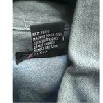 Denim Embroidered fall design Outrageous Sports Button front shirt. SZ. M. Blue Size M Photo 4