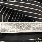 ZARA Trafaluc Black & White Striped Ruffle Mini Skirt Size Small Photo 4