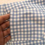J. McLaughlin  Womens Pants Blue White Gingham Plaid Stretch Pull On Size 6 Photo 5