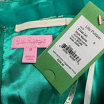 Lilly Pulitzer ‎ Jillie Dress Chiffon Jewel Green Photo 7