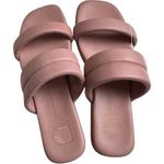 Dolce Vita Women's Low Heel Adore Rose Leather Flat Sandals Sz 7.5 NWOT Pink Photo 0