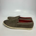Olukai Alohi taupe leather slip on loafers womens size 7.5 casual neutral trendy Gray Photo 2
