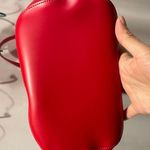 Adorable red Elizabeth Arden pvc bucket bag vegan Photo 5