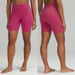 Lululemon Women’s Align Super High-Rise Biker Short 10” Yoga in Pink Lychee 8 Photo 1