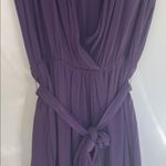 Maeve Anthropologie Noronha Purple Cap Sleeve Wrap Dress Size Small Photo 6