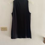 Doe & Rae  black ribbed cutout detail top S Photo 5