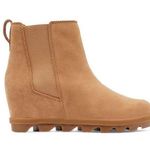 Sorel JOAN OF ARCTIC II WEDGE CHELSEA SNOW BOOT Size 10 color: COGNAC Photo 0
