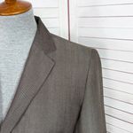 Ann Taylor  Wool Blend Blazer Jacket Taupe Brown Size 6 Photo 4