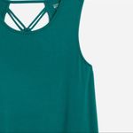 Market & Spruce Teal Lace-Back Tank Top – Size XL - NWT Photo 2