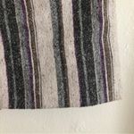 Gorman Woven Knit Textured Stripes Button Front Pockets Skirt Blue Size 0 Photo 4