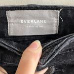 Everlane The Wide Leg Button-Fly Jeans, Black, Size 24 Regular Photo 7