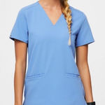 FIGS  Ceil Blue Scrub Top Casma size XL / EXTRA LARGE Photo 0