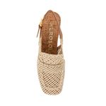 Aerosoles Platform Slingback in Natural Raffia Fabric STYLE SANTINA Size 6.5 New Photo 4