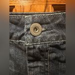 American Eagle Live Your Life High Rise Denim Skirt Size 4 Dark Wash Jean Photo 2