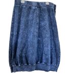 Hard Tail Forever blue denim jersey skirt size XL Photo 1