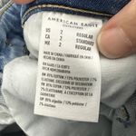 American Eagle  Jegging Jeans Distressed Stretch Mid Rise Light Wash Women 2 x 27 Photo 4