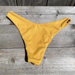 Zaful New Bikini Ribbed Swimsuit high cut bottom V cut textured top tie back Photo 1