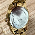 Tissot Luxury Ladies Watch White Dial Gold Photo 9