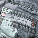Calvin Klein  Ankle Skinny Jeans Womens 31 Camo Denim Fashion Casual Everyday Photo 3