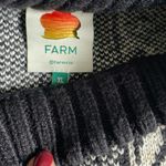 Farm Rio  Black Pineapple Garden Mini Sweater Dress Size XL Photo 1