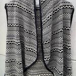 Mustard Seed  Kimono Poncho Womens Large/XL Aztec Tribal Open Front w/Sleeves Photo 2