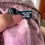 Cruel Girl  Pink Plaid Button-Up Shirt Size L Photo 7