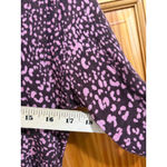 J.Crew 100% Merino Wool Pink Brown Leopard Print Crewneck Sweater Size Small Photo 5