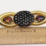 Unique Vintage  Peacock Cabochon Brooch Photo 5