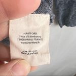 Hartford Sweater Womens Size 2 Blue 100% Linen Paris France Minimalist Capsule Photo 8