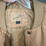 Universal Threads Quilted Puffer Utility Chore Jacket Sz XS Tan Oversized Photo 3