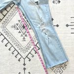 BDG Kick Flare High Rise Cropped Jeans in Light Distressed Wash Size 29 Photo 6