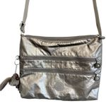 Kipling  Alvar Crossbody Metallic Bag Monkey Key Chain Fob Excellent Condition Photo 0