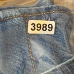 Black Label C'est Toi Denim Skirt Women's Size L Blue Paper Bag Waist Pleated Photo 5