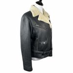 Harley Davidson Embroidered Leather Jacket, Black, Large Photo 3