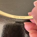 Kendra Scott Arden Open Pinch Cuff Bracelet Gold Tone Bronze Drusy Photo 4