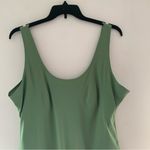 Pinsy Scoop Tank Hourglass Shapewear Thong Bodysuit Green Size 3X Photo 5