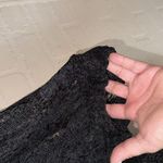 Free People dress Ruby Lace embossed black velvet no slip liner xs Photo 5