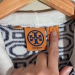Tory Burch Terry Cloth Zip Up Hoodie Photo 6