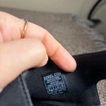 Sorel  Women's Joanie II Black Leather Slingback Wedge Sandals Size 10 Classic Photo 5