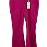 Judy Blue  Flared Denim Jeans High Waist Bootcut Garden Party Hot Pink 5/27 NWT Photo 1