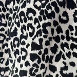 Ann Taylor Petite Pencil Skirt Off White And Black Leopard Print Women’s Size 0P Photo 2