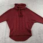 Ruby Moon Ruby Mood Sweater Women Large Wool Blend Cable Knit‎ Cowl Neck Photo 0