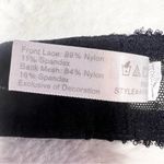 Apt. 9  Black Floral Lace Underwire Bra Size 38C Photo 12