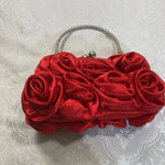 Un brand evening purse S Red Photo 9