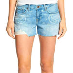 Lucky Brand 🍀  Cut Off Bandana Paisley Denim Short Photo 0