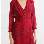 Madewell  Wrap-effect Floral-print Mini Dress Photo 0