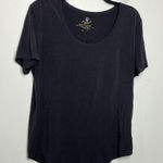 Kuhl  charcoal gray curved‎ hem t-shirt size large Photo 0