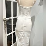 White Satin Corset Dress Size XS Photo 10