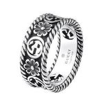 Gucci  Interlocking Silver Ring Photo 0