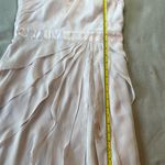 Adrianna Papell  Blush One-Shoulder Dress Photo 3